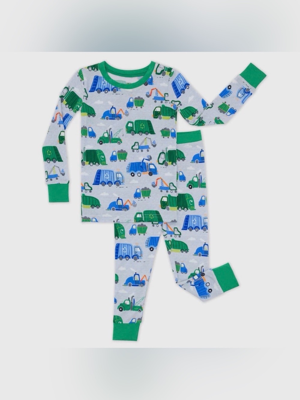 Little Sleepies Clean Up Crew Two-Piece Pajama Set